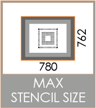 Go29 max size PCB smt microelectronics stencil misprint printing machines